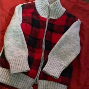 Boys lumberjack sweater